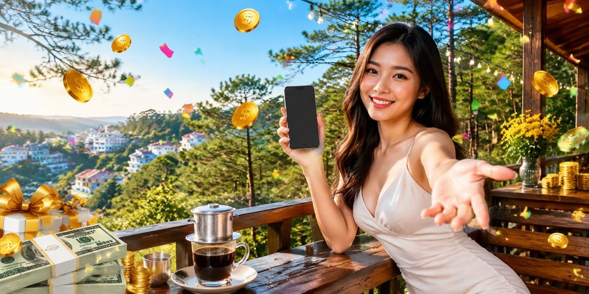 Người dùng Đà Lạt nhận hoàn tiền VIP trong lúc uống cà phê sáng – trải nghiệm tài khoản to888 trên điện thoại